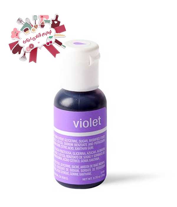 رنگ خوراکی شف مستر  violet