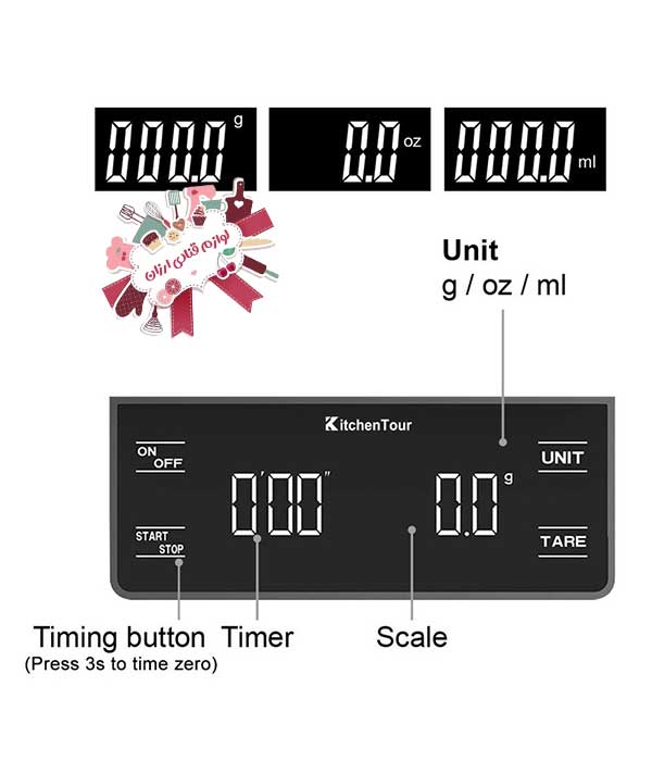 ترازوی آشپزخانه مدل EK6002